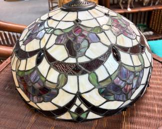 Leaded Stain Glass like pendant in excellent condition.
