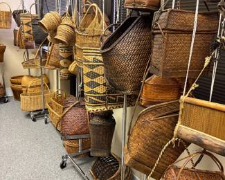 Artesian baskets. Descriptions to follow