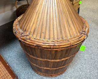 Bontoc Locust Basket - Philippine Vintage Basket