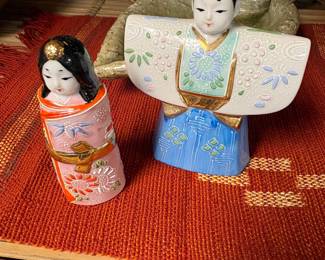 Japanese Hina Dolls Emperor and Empress
