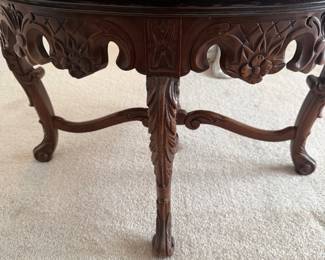 Antique butler’s table w/removable tray