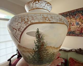 Rare large Fenton vase