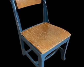 Vintage Kindergarten or Child School Chair