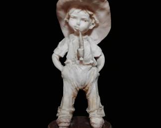 Giuseppe Armani Boy with Pipe Figurine