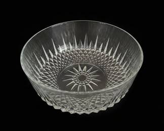 Arcoroc France Starburst Crystal Glass Serving Bowls Set of third image