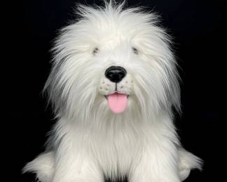 Animal Alley Old English Sheepdog Plush Toy second image