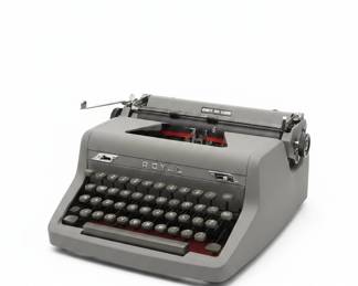 Royal Quiet De Luxe Portable Typewriter