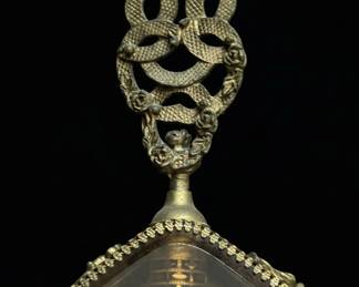 Ornate Ormolu Style Perfume Bottle third image