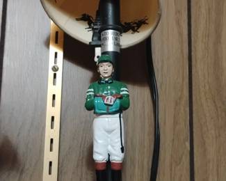Santa Anita Park Jockey Lamp