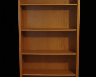 Wooden Bookshelf with Assorted Books second image