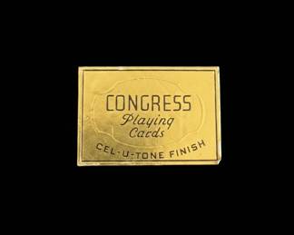 Congress Playing Cards Scenic Trees Series CelUTone Finish second image