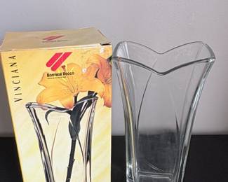 Bormioli Rocco Vinciana Glass Vase
