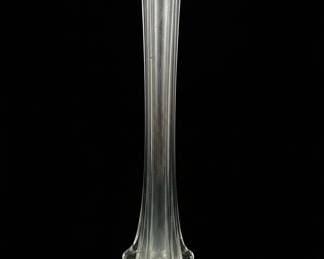 Clear Glass Eiffel Tower Bud Vase