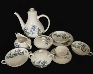 Franciscan China Olympic pattern Tea Set