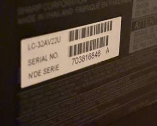 Sharp LCAVU inch LCD HDTV fourth image
