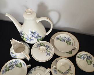 Franciscan China Olympic pattern Tea Set fourth image