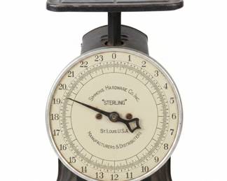 Simmons Hardware Co. Sterling Scale
