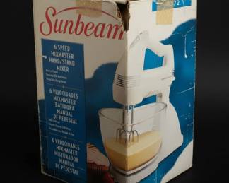 Sunbeam Speed Mixmaster Hand or Stand Mixer