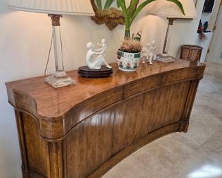 Pair of Concave Sideboards by Michael Taylor