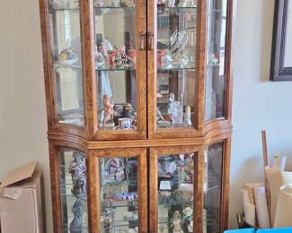 Tall Vitrine Cabinet