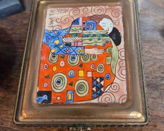 "Klimpt" Enamel Box