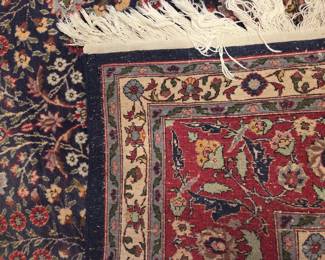 Very Fine Room Size Persian Tabriz Carpet, very tight weave, 16' x 10'7"