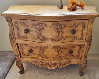 Pair of French Provincial-Style Bedside Chests