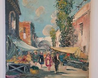 "Bazaar" Orig. Oil
