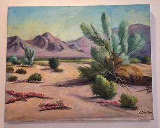 Desert Landscape Painting