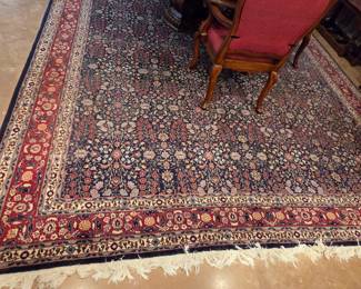 Very Fine Room Size Persian Tabriz Carpet, very tight weave, 16' x 10'7"