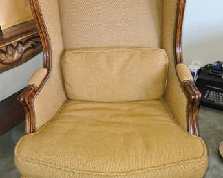 Provincial Wingback Armchair