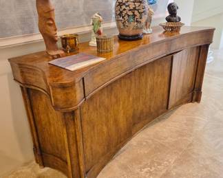 Pair of Concave Sideboards by Michael Taylor
