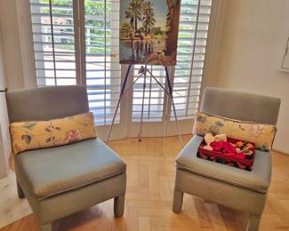 Pair of Slipper Chairs