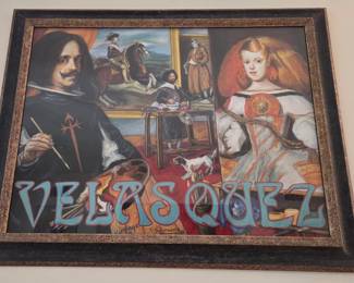 "Velasquez" Orig. Pastsel by Sheldon Schoneberg, listed