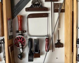 Vintage Machinist Tool Chest with Assorted Tools second image
