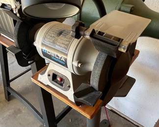 Delta Bench Grinder with Light and Wire Wheel third image