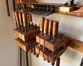 Assorted Woodworking Clamps second image
