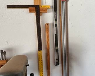 Assorted Woodworking Measuring and Marking Tools Set