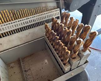Piece HighSpeed Steel Drill Bit Set in Metal Case third image