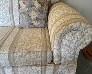 Ethan Allen Traditional Floral Sofa third image