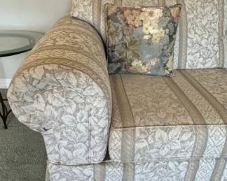 Ethan Allen Traditional Floral Sofa second image