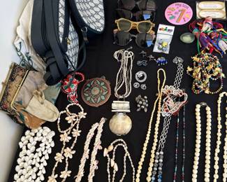 Large collection of vintage and new jewelry