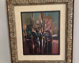 Original signed Paul Maxwell oil painting11.5" x 14" without frame