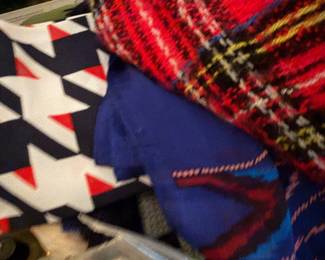scarves (lots of scarves)