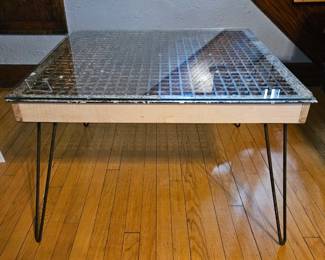 Industrial Grate Coffee Table second image