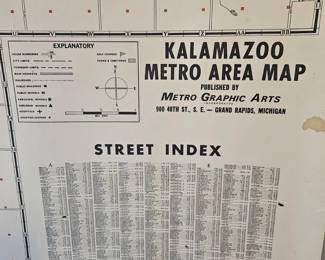 Kalamazoo Metro Area Map second image