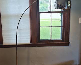 Chrome Arc Floor Lamp
