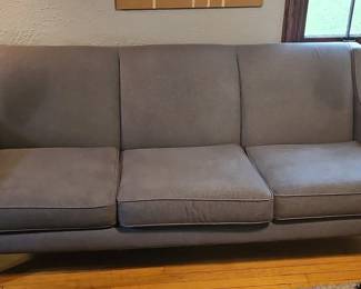 Gray Upholstered Sofa