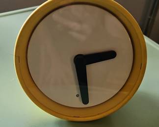 IKEA Stolpa Yellow Alarm Clock
