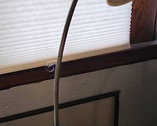 Vintage Wood Gooseneck Desk Lamp